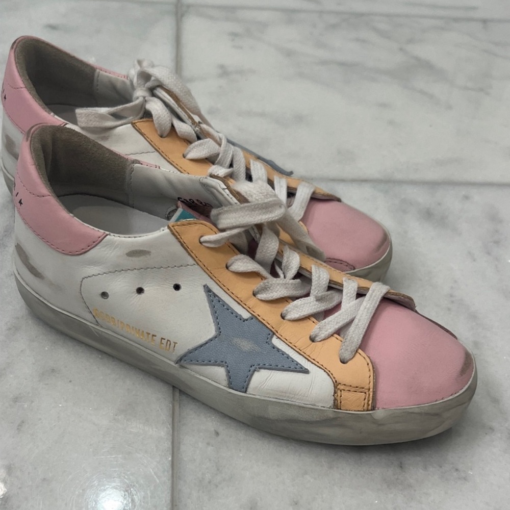 Pastel Golden Goose Sneakers Size:35 *WORN ONCE